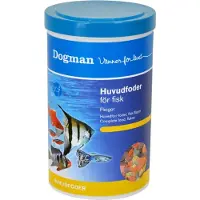 Dogman Täysravinto Hiutaleruoka Kaloille 1000ml