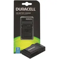 Duracell Charger with USB Cable for DRNEL23/EN-EL23