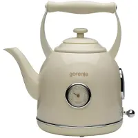 Gorenje Sähkökannu - - 1,7 l - Kermansävy - 2000 W - Langaton - Kääntyvä pohja - Ylikuumenemissuoja