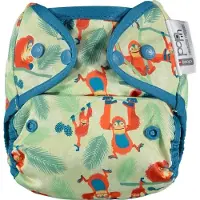 CLOSE CABOO Sulje Caboo Nappy Wrap, Pop-in AIO Orangutan uudelleenkäytettävä vaippa, jossa on päiväunet 4,5-16 kg, 1 kpl.