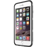 Itskins HYBRID EDGE cover for iPhone 6s Plus / 6 Plus. Space grey