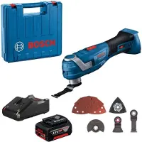Bosch Monitoimityökalu GOP 185-LI PROFESSIONAL; 18 V; 1x4,0 Ah akku