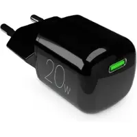Puro 20W GaN USB-C wall charger - black