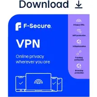 F-SECURE VPN -tilauslisenssi, 1 vuosi, 1 laite, e-key