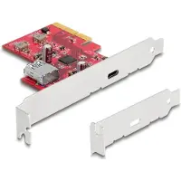 DeLOCK 90158, PCIe, USB 3.2 Gen 2 (3.1 Gen 2), USB Type-C, 10 Gbit/s, 5 V, 3 A, 1 kpl