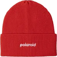 Polaroid Beanie Red pipo