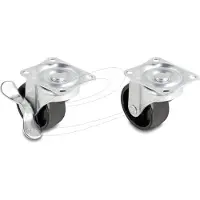 DeLOCK 66753, Musta, Terästä, 90 kg, Ruostumaton teräs, Terästä, 5 cm, 5,9 cm