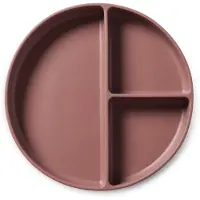 Nuuroo Mingo Jaettu Lautanen Silikoni, Mahogany