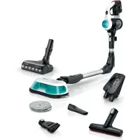 Bosch Johdoton 2-in-1-imuri, imurointiin ja moppaukseen Unlimited 7 ProHygienic Aqua White