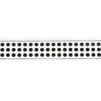 Unidrain -ritilä 3 mm:n vahvuisesta AISI 304 ruostumattomasta teräksestä ClassicLine-kehykseen - malli Classic, pituus 1000 mm