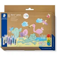 Staedtler 8816P C6, Sininen, Minttu, Oranssi, Vaaleanpunainen, Purppura, Keltainen, Pastellimaali, Tahna (aine), 6 kpl