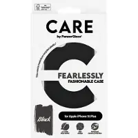 PanzerGlass iPhone 15 Plus Fearlessly Fashioned -suojakuori, musta