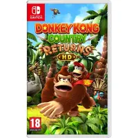 Videopeli - - Donkey Kong Country Returns HD - 2 pelaajaa - Alustapeli - Switch