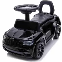 MegaLeg JEEP Grand Cherokee kävelyvaunu musiikkijärjestelmällä, musta
