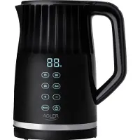 Adler AD 1350 -vedenkeitin, 1,7 l, 2200 W, musta