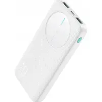 JOYROOM Powerbank JR-PBF12 2.4A LED 10000mAh (valkoinen)