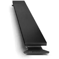 Unidrain HighLine Panel set - Ruostumattomasta teräksestä valmistettu linja. musta. 700mm