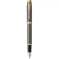 Parker IM Grey/Gold Täytekynä Fine