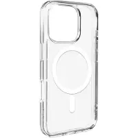Puro Silicone case Lite Mag MagSafe for iPhone 16 Pro - transparent