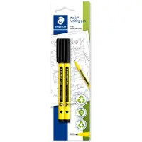 Staedtler 307-9 BK2, Sininen, Sininen, Keltainen, 0,6 mm, Erittäin hieno, Kierrätetty muovi, Pyöreä