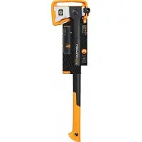 Fiskars X28 Splitting Axe Set 1075433 splitting axe + axe sharpener
