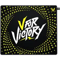 XTRFY GP5 Vitality Black, Musta, Valkoinen, Keltainen, Kuva, Polyesteri, Kumi, Liukumaton pohja, Pelihiirimatto (JA-G0545)
