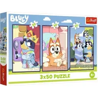 Trefl Bluey Family Palapelit 3x50 Palaa