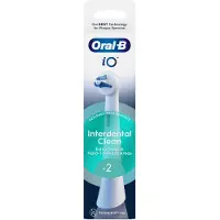 Oral-B iO Interdental Clean vaihtopää hammasrautojen ja implanttien puhdistukseen 2 kpl
