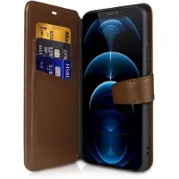 Itskins BOOK cover for iPhone 12 Pro Max. Brown