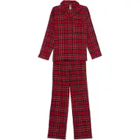 Lindex Pyjamasset I Flanell - Red - 170