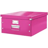 Leitz säilytyslaatikko Click & Store "L" WOW Pinkki