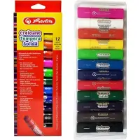 Herlitz Poster Crayons in paint stick 12 väriä