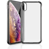 Itskins NANO ICE cover til iPhone XS / X&reg;. Sort og gennemsigtig