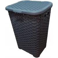 Hobby Hall VALKOINEN ROTTIN kori 60l - tuhka 435x337x602 mm