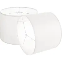 Vevor -rumpulampunvarjostin, 2 sarjaa, 33 cm ylhäällä x 33 cm alhaalla x 25 cm korkealla, keskikokoinen rumpu-pellavavarjostin, vaihtovarjostin pöytävalaisimiin, lattiavalaisimiin ja riippuvalaisimiin,