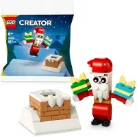 LEGO 30692 Creator Santa Claus Chimney made of bricks, 60 pieces