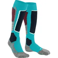 Falke Women's SK2 Intermediate Peacock Blue Hiihto- ja laskettelusukat 35-36