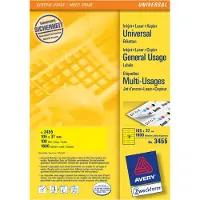 Avery Zweckform Universal labels yellow