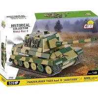 COBI HC Wwii Panzerjager Tiger Ausf.B 528p Kl. Rakennussarja