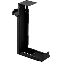 AROZZI PC Mount, tietokoneen keskusyksikön pöytäkiinnike, musta