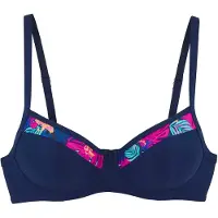 LASCANA Bikinitoppi laivastonsininen / turkoosi / koboltinsininen / neonpinkki