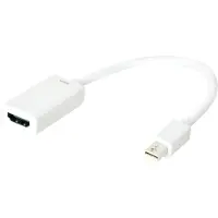 Logilink CV0036B, 0,15 m, Mini DisplayPort, HDMI-tyyppi A (vakio), Uros, Naaras, 3840 x 2160 pikseliä
