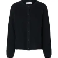 SELECTED WOMEN Slwlulu New Ls Knit Cardigan Noos - Navy - M