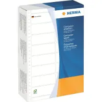 Herma 8226, Valkoinen, Itse kiinnittyvä tulostintarra, Paperi, Pistematriisi, Matta, FSC Mix