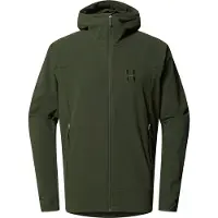 Haglöfs Rosson Softshell Hood Men Seaweed Green - S