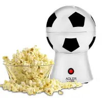 Adler Adlerin popcorn-kone, joka näyttää jalkapallolta