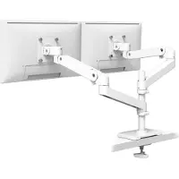 Ergotron – LX Pro Dual Stacking Arm, Grommet Mount (white) (45-710-290)