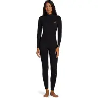 Billabong Foil Gbs 5/4 Mm Naisten Pitkähihainen Neopreenipuku Jossa Vetoketju Selässä