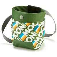 Moon Climbing Sport Chalk Bag Retro Stripe Green Kiipeilyvarusteet One Size