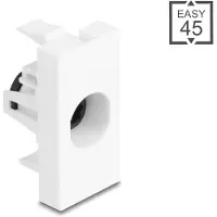 DeLOCK 90913, Tasainen, Valkoinen, Toslink, Toslink, Naaras, 45 mm